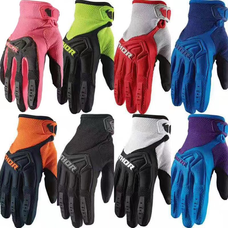 Cycling Glove Padded - Racing Motocross Gloves Enduro MTB ATV