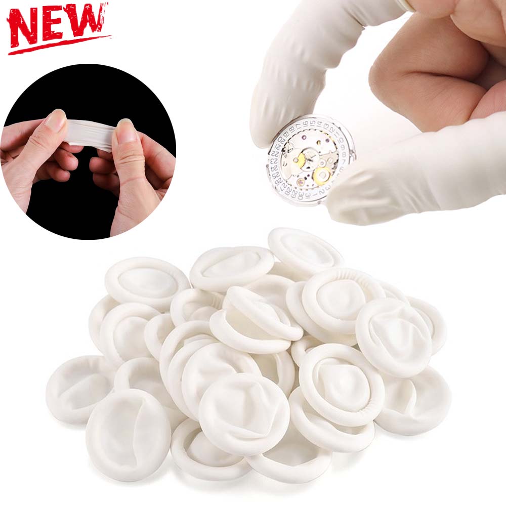 Latex Disposable Glove - 100/50/30PCS Disposable Powder Free Industrial Electronic