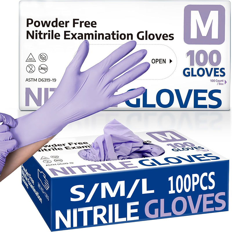 10/20/50/100PCS Purple Disposa - đánh giá và giá Nitrile Mechanic Glove