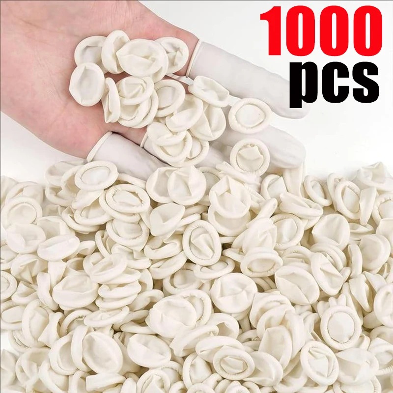 100-1000pcs White Disposable F - đánh giá và giá Latex Disposable Glove