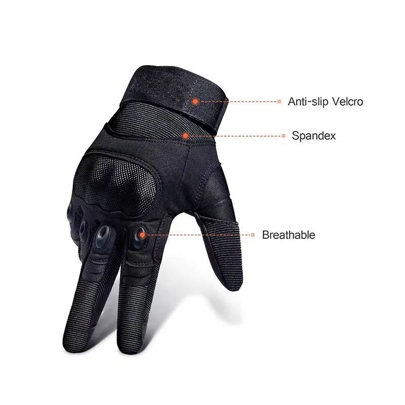 Men's Full Finger Tactical Glo - đánh giá và giá Motorcycle Glove Knuckle