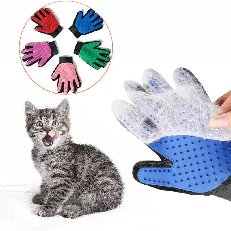 Pet Glove Cat Grooming Glove C - đánh giá và giá Rubber Glove Cleaning