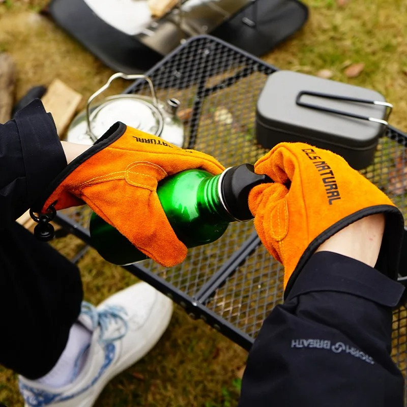 Heat Resistant BBQ Gloves Cowh - đánh giá và giá Heat Resistant Glove
