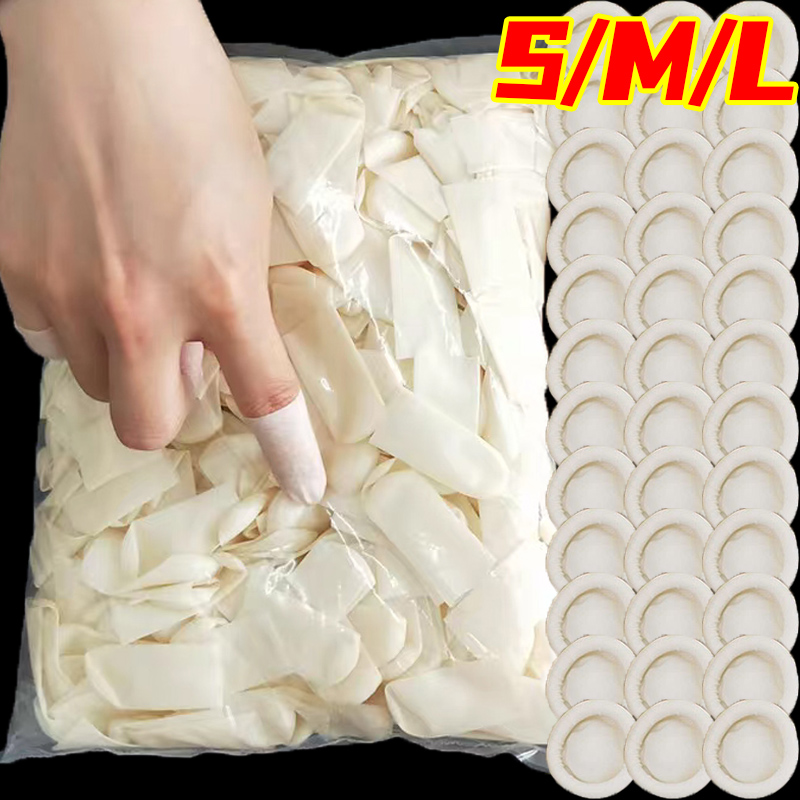 50-200pc Non-slip Fingers Cove - đánh giá và giá Rubber Glove Cleaning