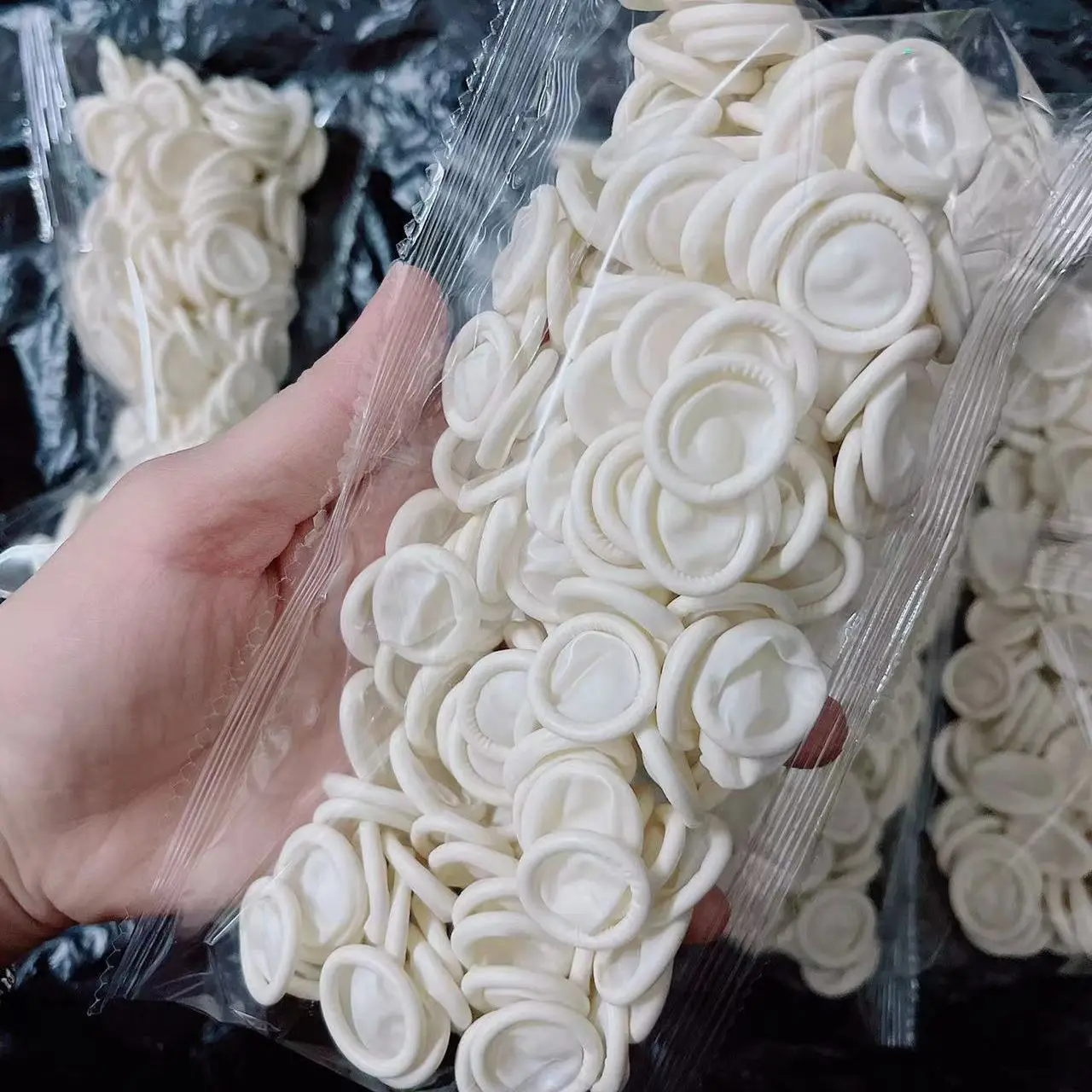 50-200pc Non-slip Fingers Cove - đánh giá và giá Rubber Glove Cleaning