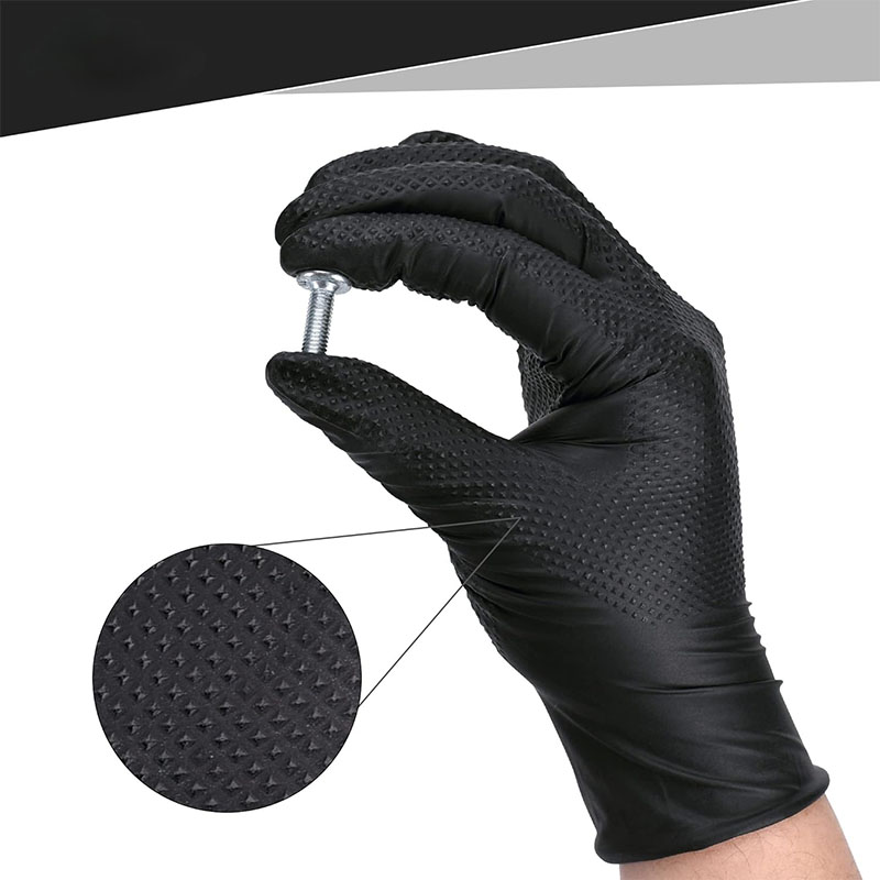 2-100PCS 8mil Heavy Duty Indus - đánh giá và giá Nitrile Mechanic Glove