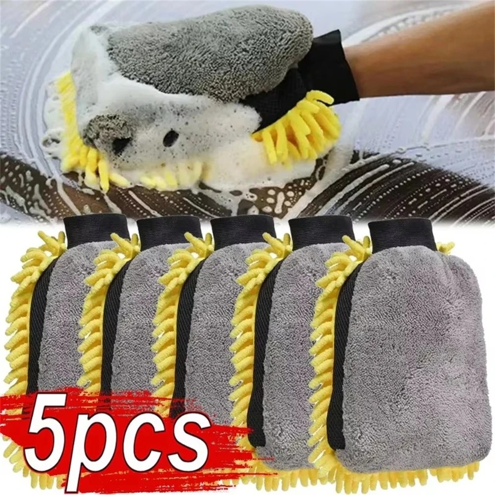 1/5pcs Car Washing Gloves Wate - đánh giá và giá Gardening Glove Waterproof