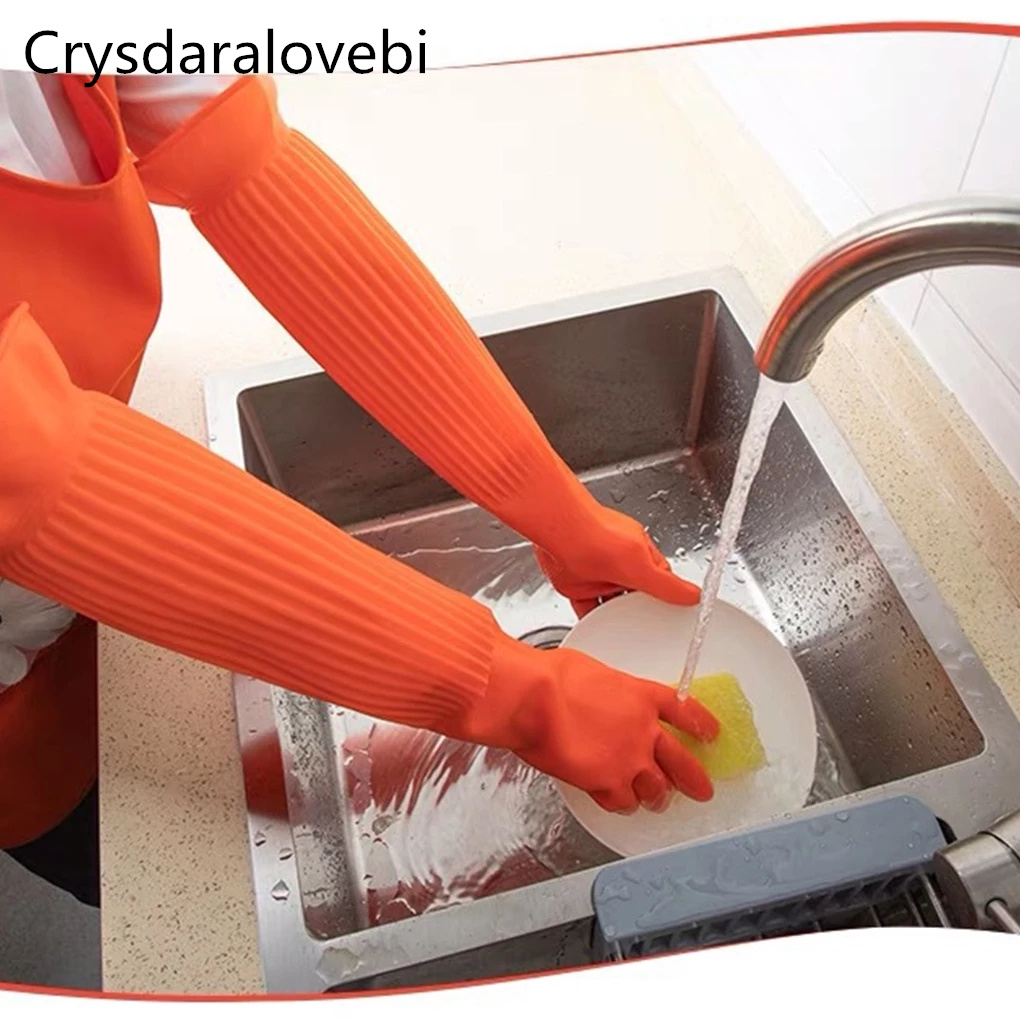 45/55cm Chống Nước Tay Gia Ấm  - đánh giá và giá Rubber Glove Cleaning