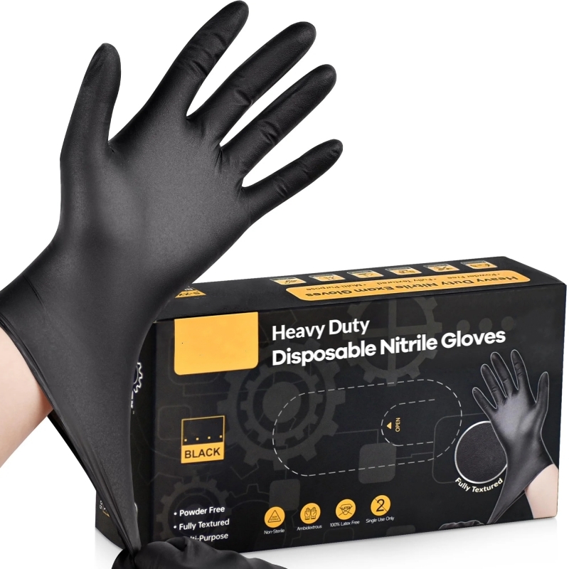20PCS Black Disposable Nitrile - đánh giá và giá Nitrile Mechanic Glove