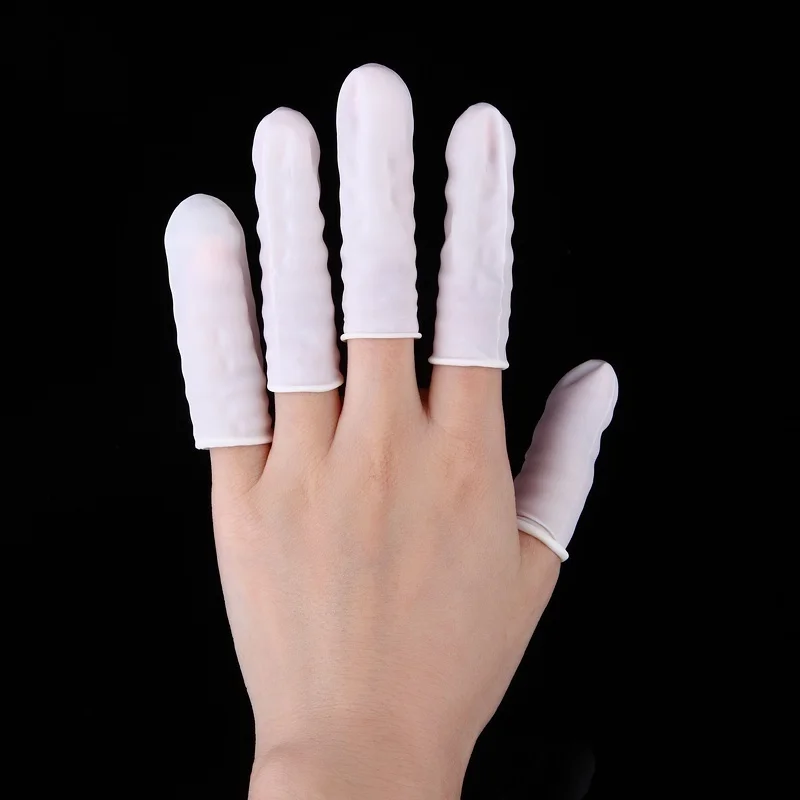 100Pcs Disposable Latex Finger - đánh giá và giá Latex Disposable Glove
