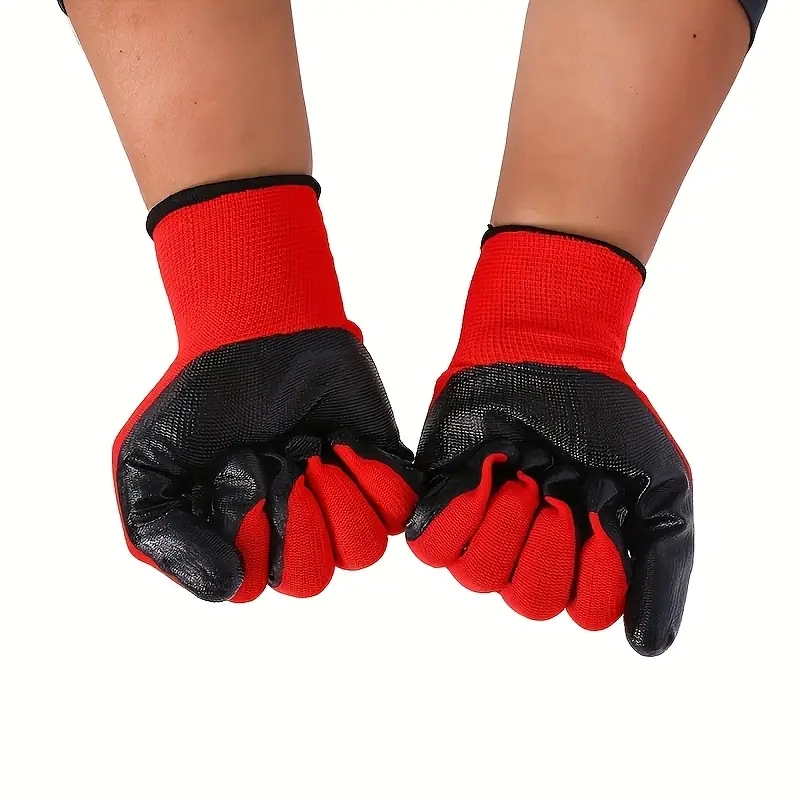 4/20PCS Nitrile Coated Safety  - đánh giá và giá Nitrile Mechanic Glove