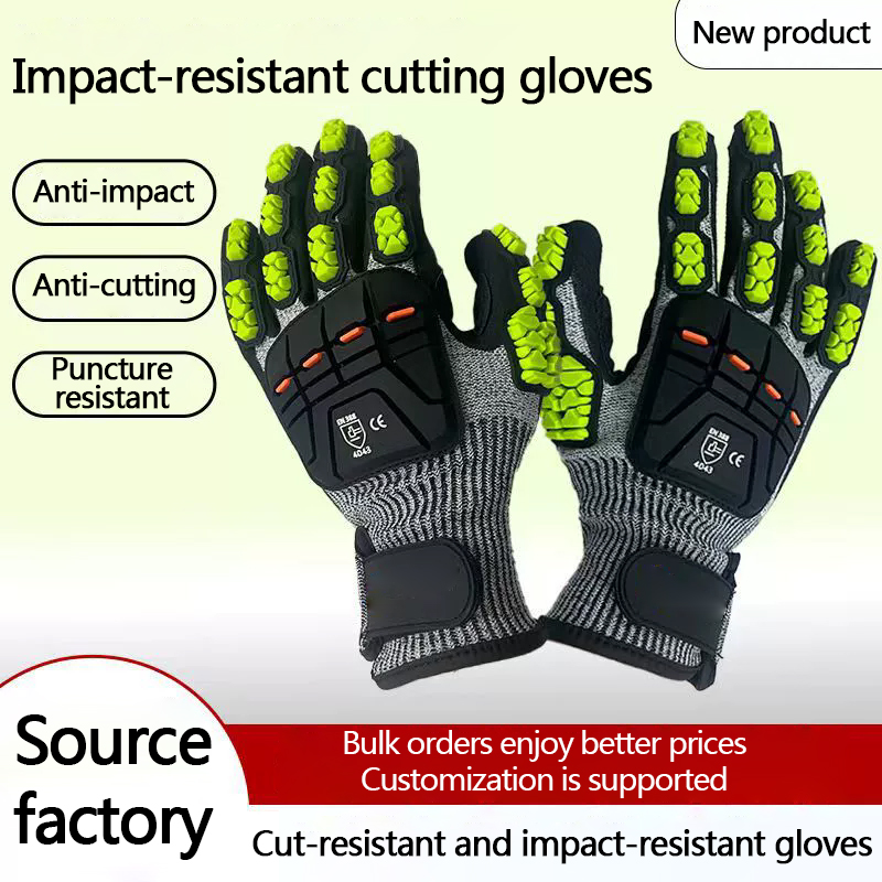 HPPE anti-cutting gloves, TPR  - đánh giá và giá Cut Resistant Glove
