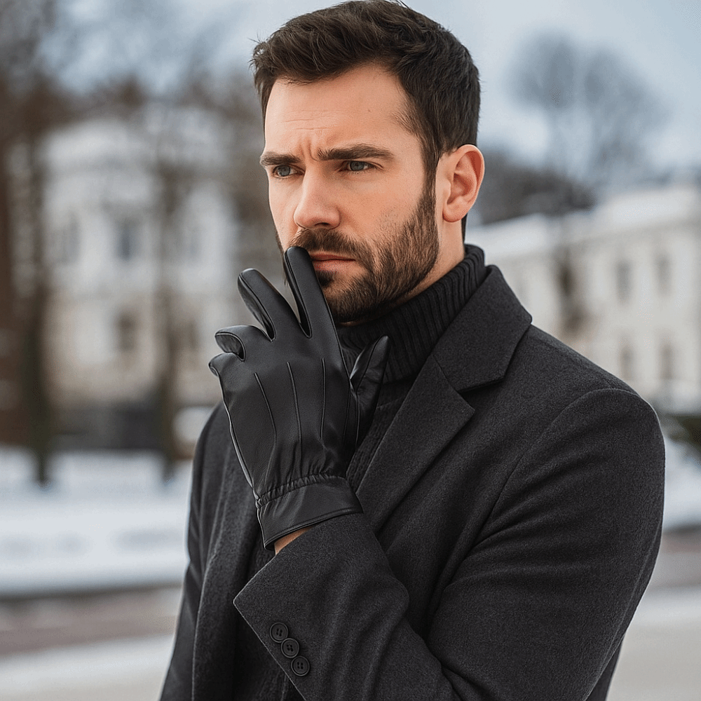 Fashion Black Driving Gloves P - đánh giá và giá Leather Driving Glove