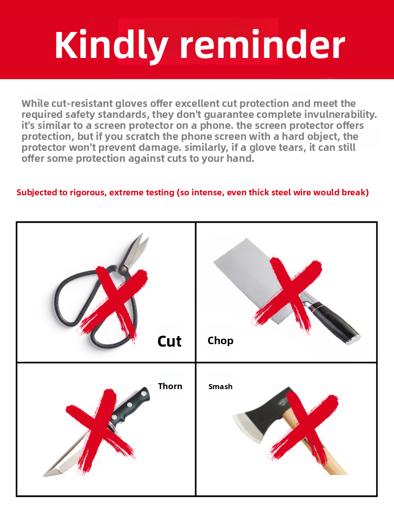 Anti-cut finger cover, labor p - đánh giá và giá Cut Resistant Glove