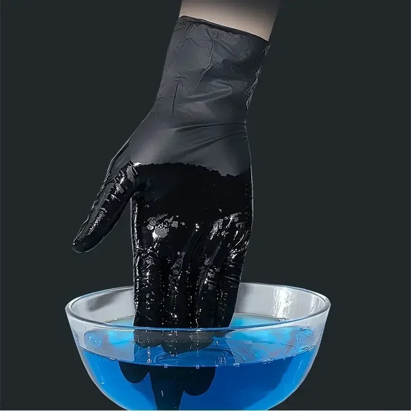 1/100pcs Disposable Black Glov - đánh giá và giá Latex Disposable Glove